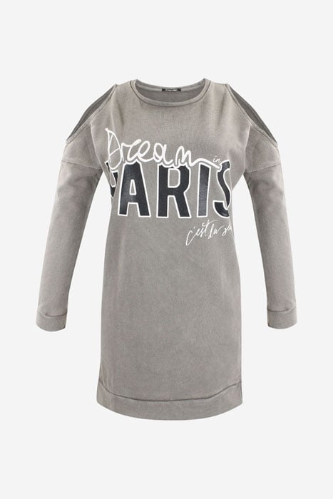 SWEATSHIRT SEXY PARIS DARKGREY 1