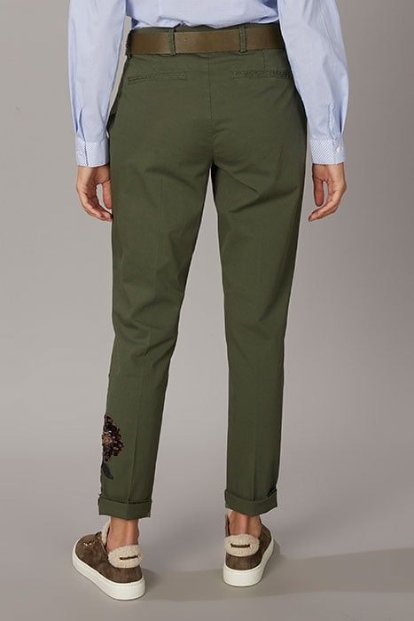 BASIC PANT FLOWER GREEN 5