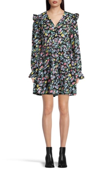 NOELLE FLOWER V-NECK DRESS WOMEN MULTICOLOR 2