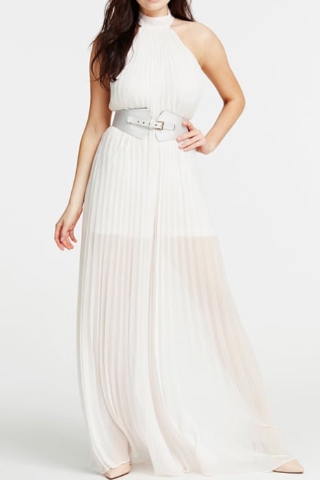 LINDY JUMPSUIT SHEER WHITE 2