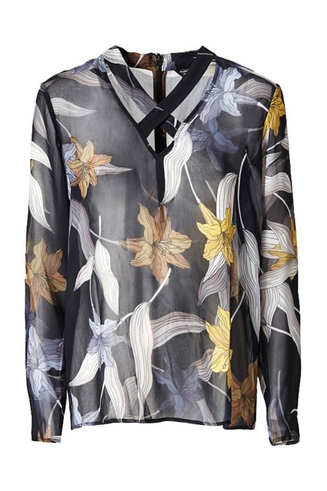 MARCIANO BY GUESS LILY LOVE TOP LILY LOVE PRINT 1