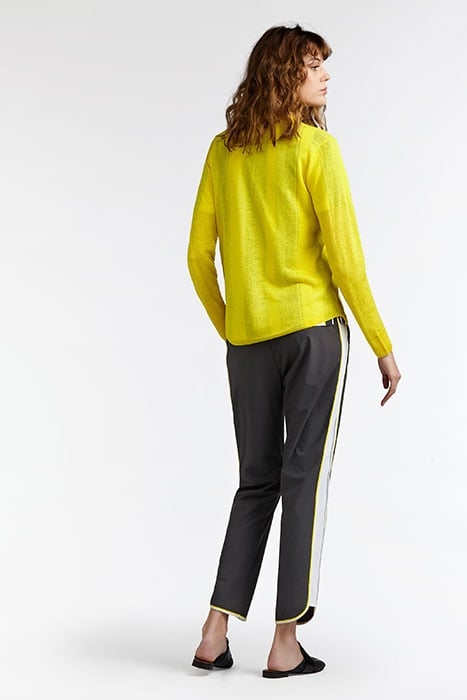 CARDIGAN LONG SLEEVES BLAZING YELLOW 3