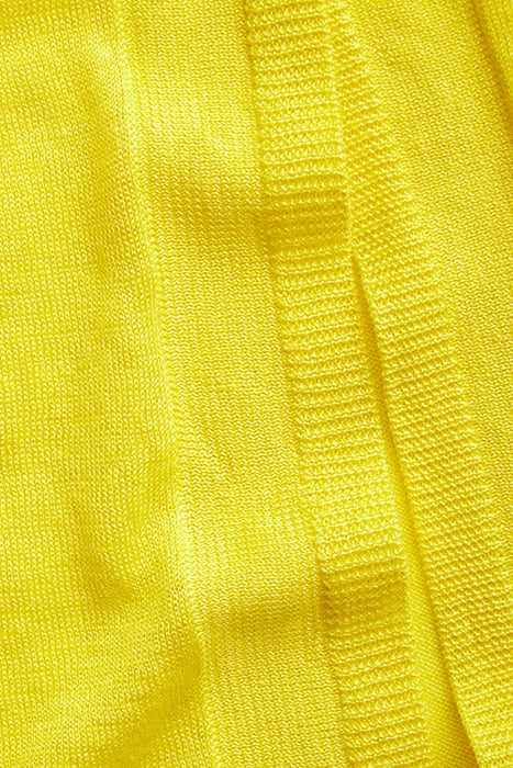 CARDIGAN LONG SLEEVES BLAZING YELLOW 4
