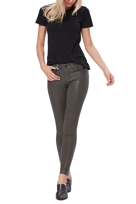 VERDUGO ANKLE RAW HEM CHIVE LUXE COATING 2