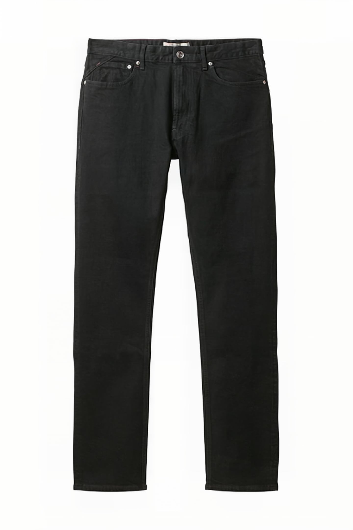 DAVIS STRAIGHT ZIP FLY JEAN BLACK 1