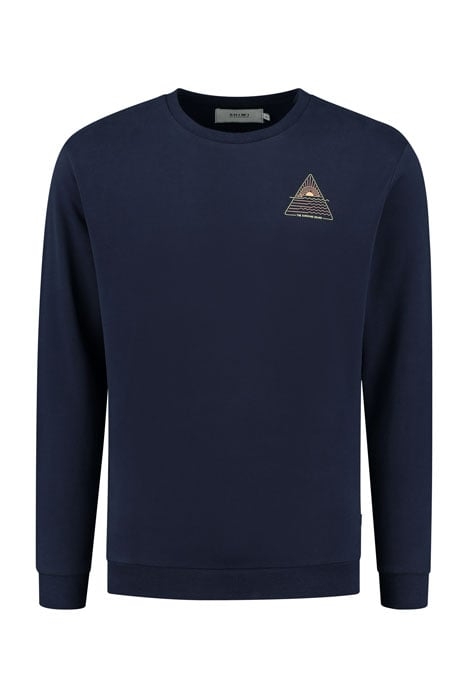 MEN SWEATER TRIANGLE DARK NAVY 1