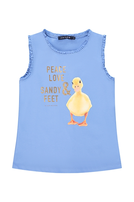 FANCY RUCHES SLVLS TOP GREEN 1