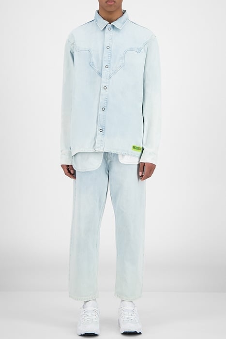 BLEACH DENIM HOWBOY SHIRT 1