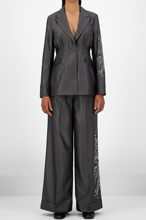 DARK GREY JAZIRA JACKET 1