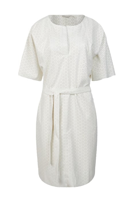 DRESS LASERCUT FAUX LEATHER IVORY 6