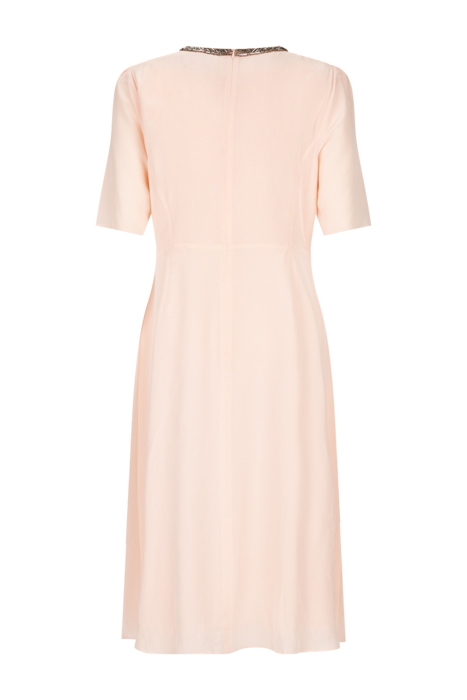 CAREY MIDI DRESS PALE PINK 2