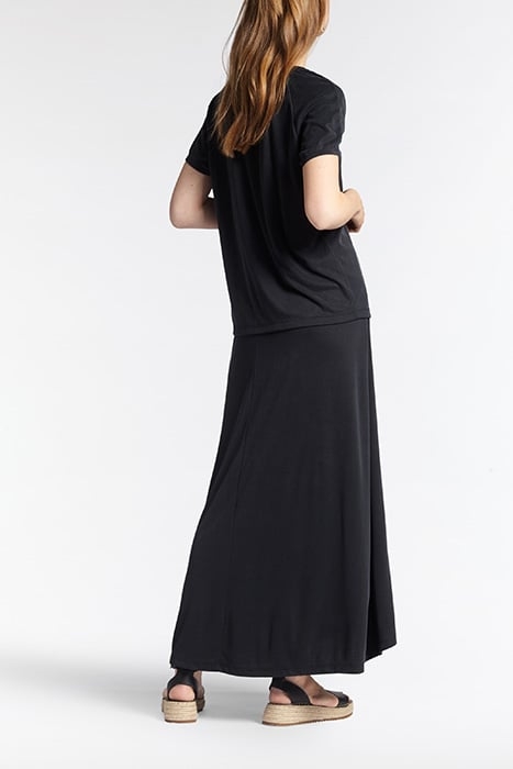 SKIRT JERSEY LONG BLACK 3