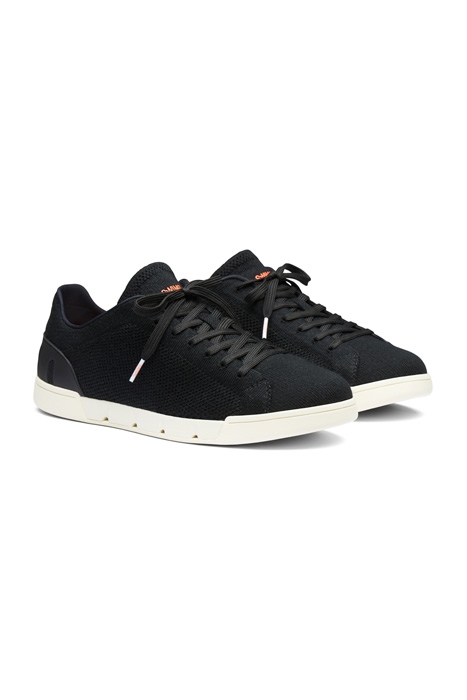 BREEZE TENNIS KNIT WOOL BLACK 2