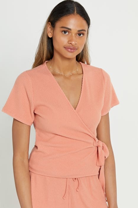 HAVANA WRAP TOP CANYON CLAY PINK 1