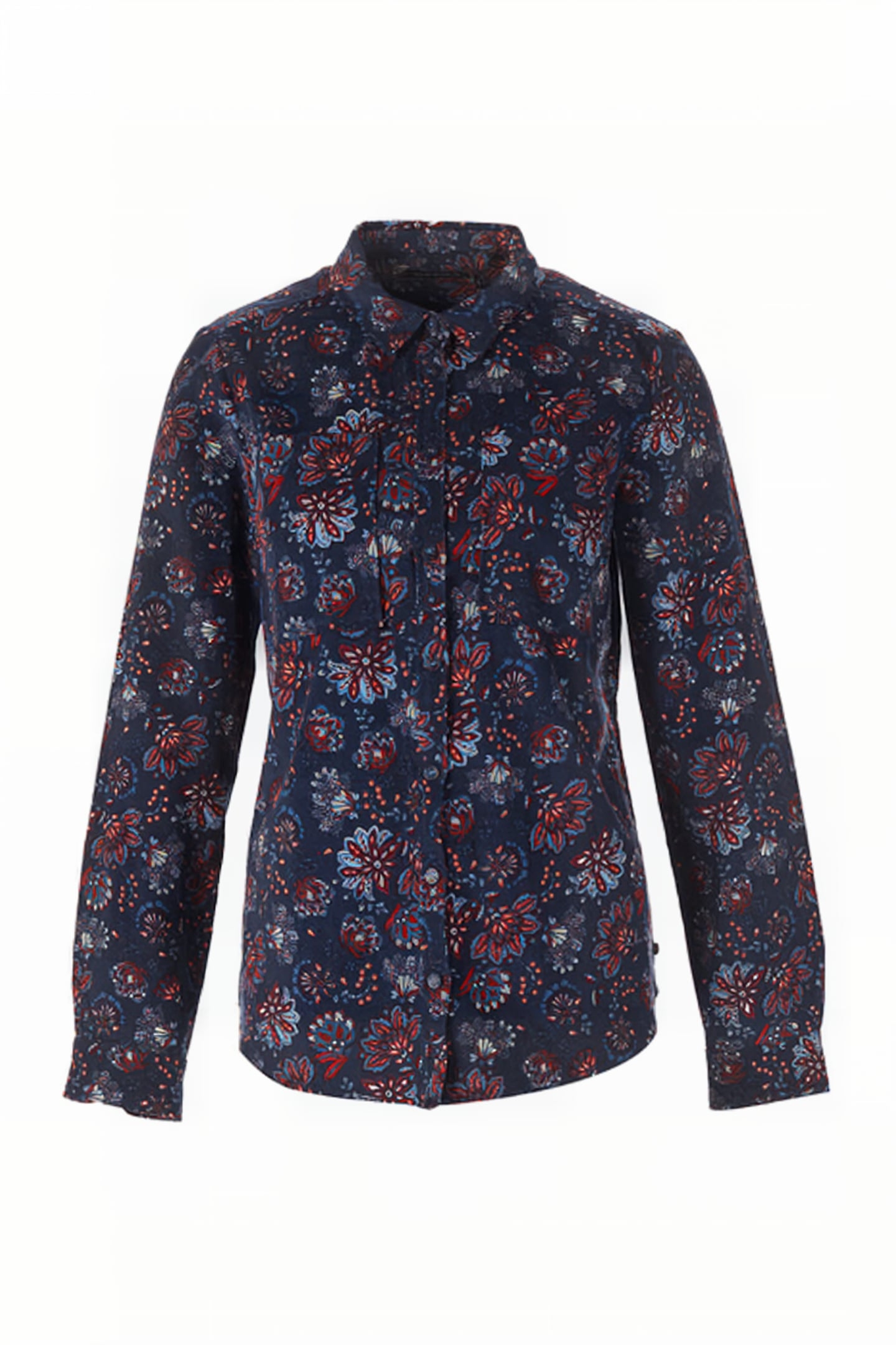 SHIRT WITH CHEST POCKETS BLUE 1