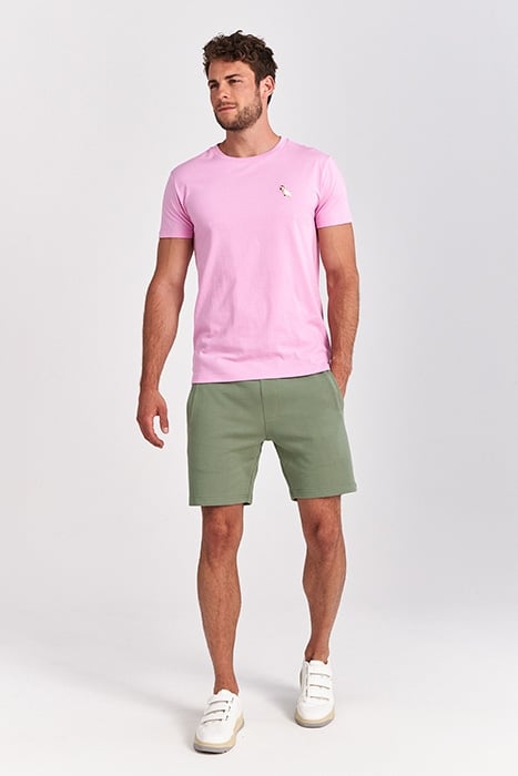 MEN SWEATSHORT PIQUE MAVIS HEDGE GREEN 4