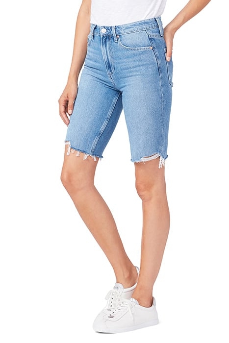 ROBBIE HR LONG SHORT RAW HEM ROSSI DIST DISHEVELED HEM 3