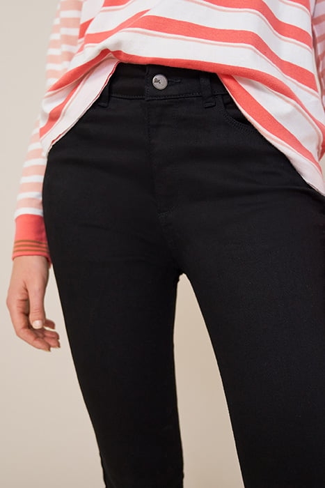 SKINNY JEANS PURE BLACK 5