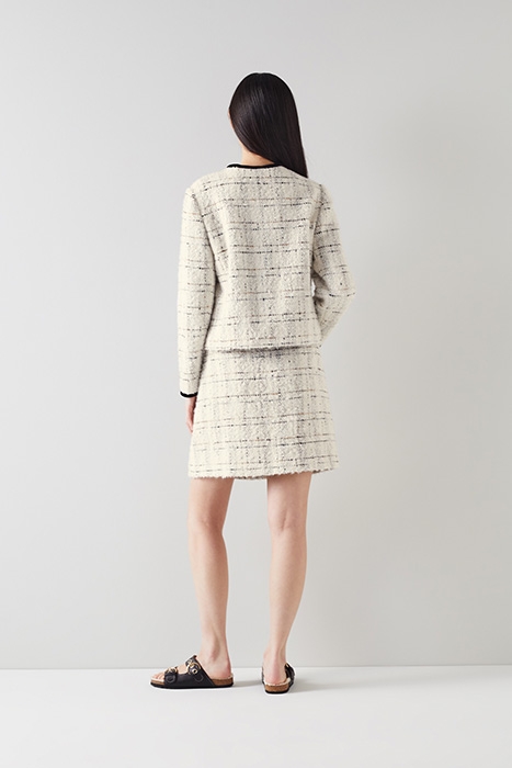 SILVIA MINI SKIRT CREAM 3