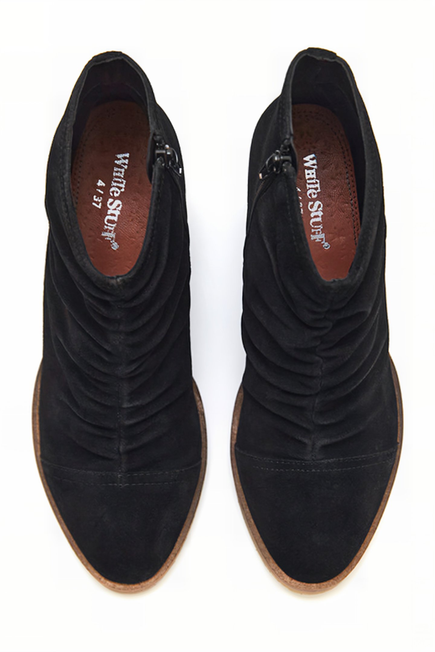 RUCHED SHOE BOOT PURE BLACK 3