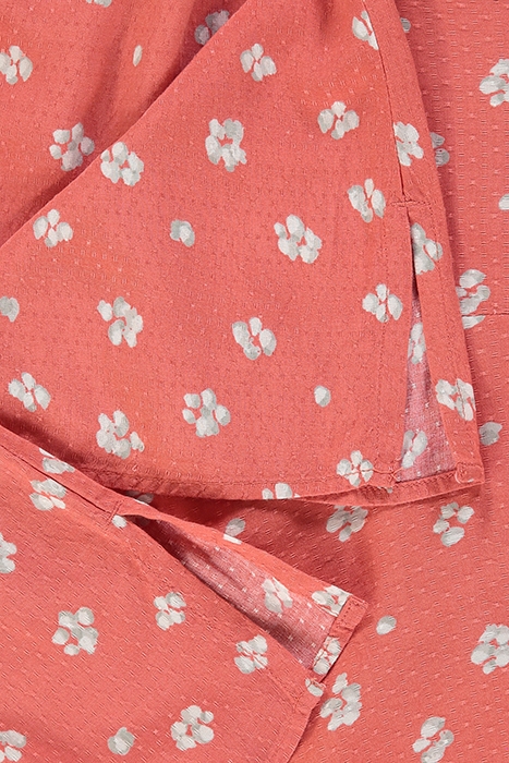 BELLA MIDI SKIRT CORAL 3