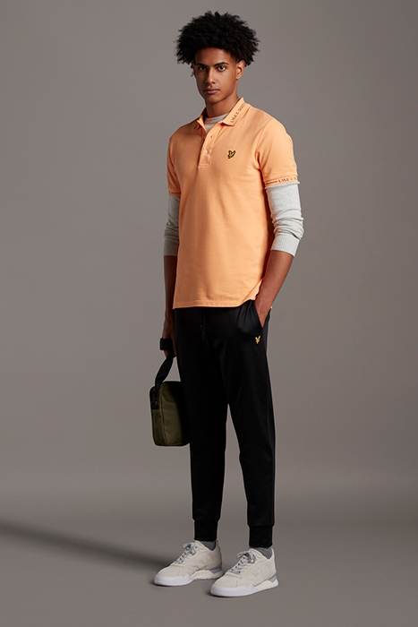 SEASONAL BRANDED COLLAR POLO SHIRT MELON 3