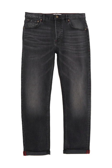 HARWOOD STRAIGHT JEAN WASHED BLACK 1