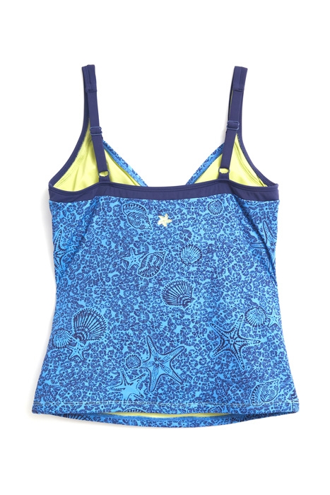 BAY WRAP TANKINI BLUE PR 6