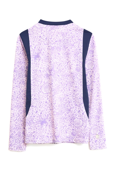 STARFISH RASH VEST PURPLE PRINT 6