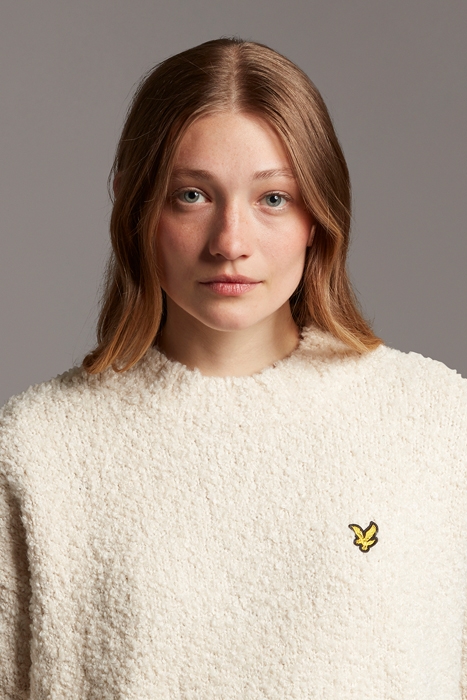 BOUCLE JUMPER VANILLA 4