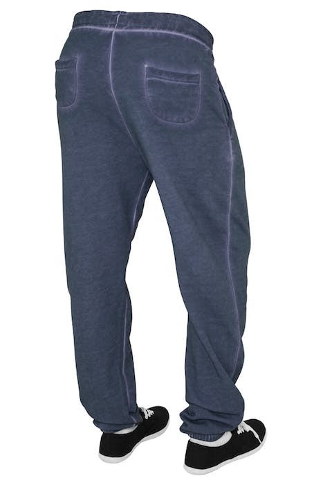 LADIES SPRAY DYE SWEATPANT DENIMBLUE 2