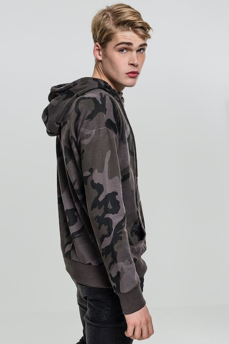 HIGH NECK CAMO HOODY DARK CAMO 5