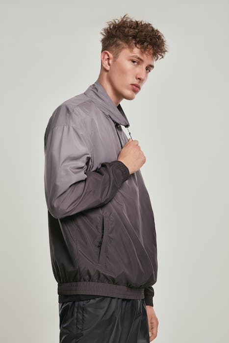 GRADIENT PULL OVER JACKET BLACK/GREY 6