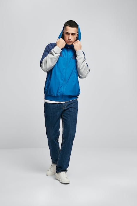ZIP AWAY TRACK JACKET SPORTYBLUE/LIGHTASPHALT 4