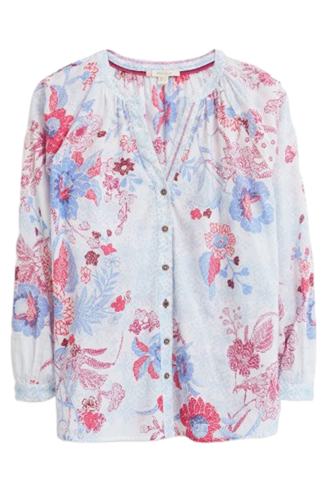 IDA COTTON SHIRT IVORY MULTI 1