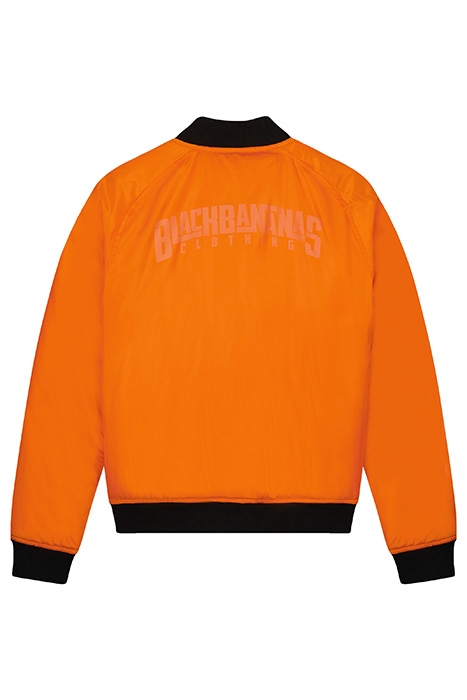 F-21 BOMBER JACKET BLACK/ORANGE 6