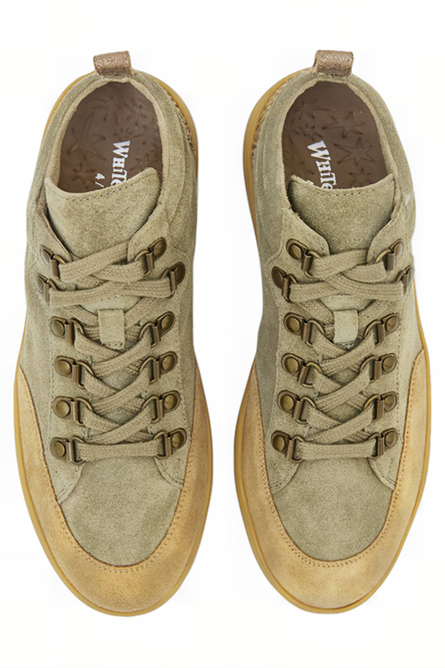 MELODY MID TOP TRAINER KHAKI GREEN 3