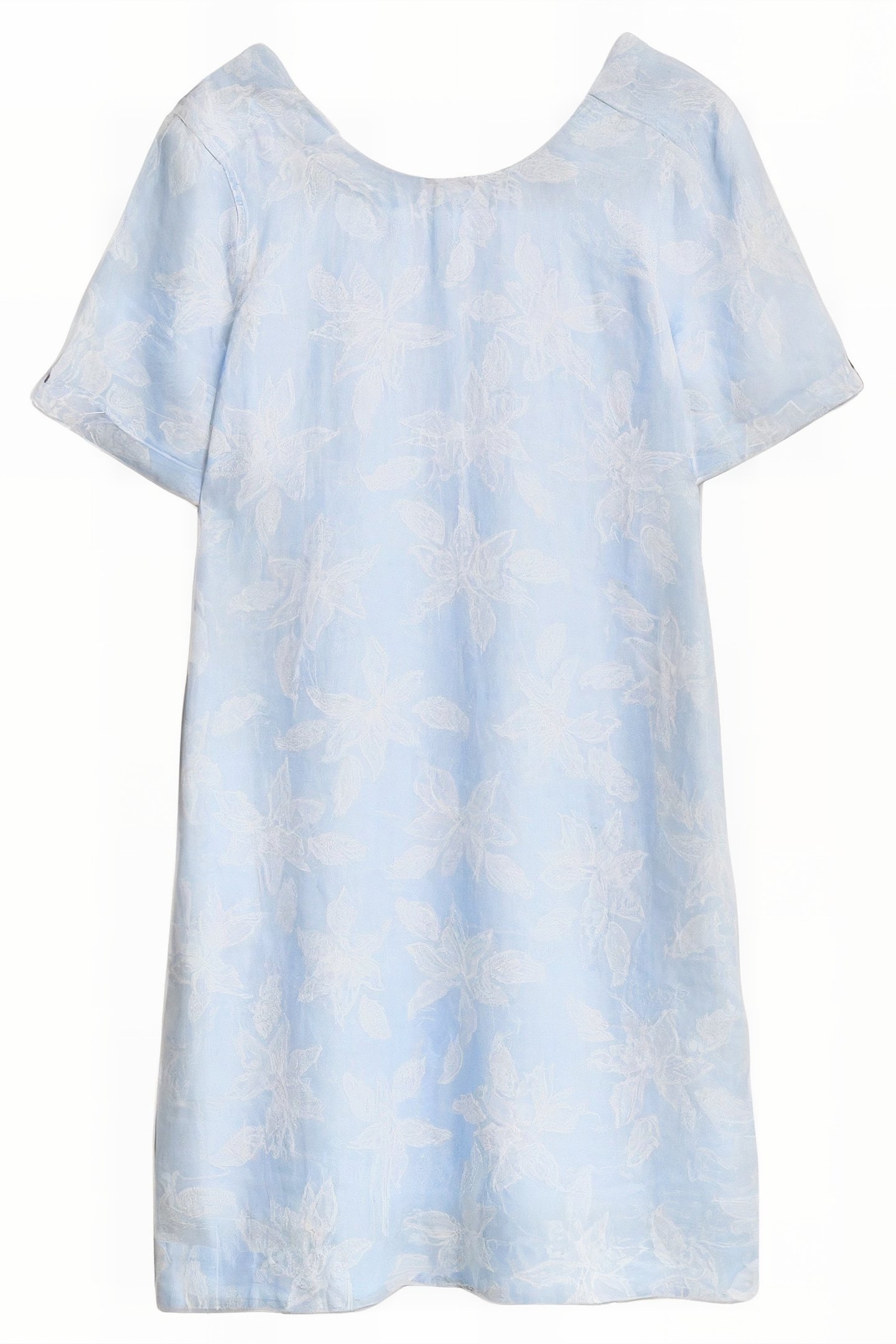 EDIE LINEN DRE BLUE 1