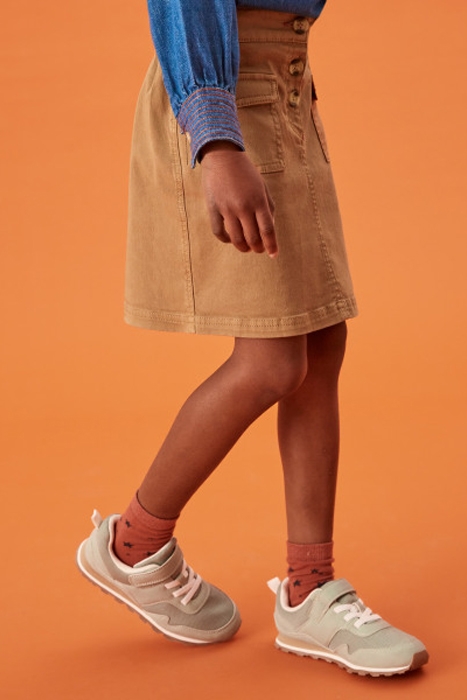 DOLPHINA TWILL SKIRT DK NAT 2