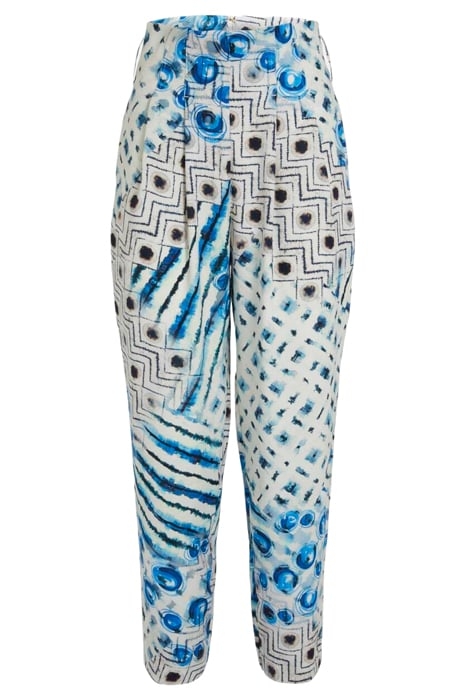 FANNY PANT BEACH BATIK BLUE 1