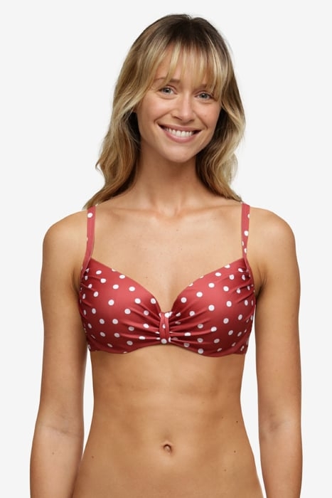 SW BRA TSHIRT BABETTE DAISY DOTS POLKA DOTS PRINT 3