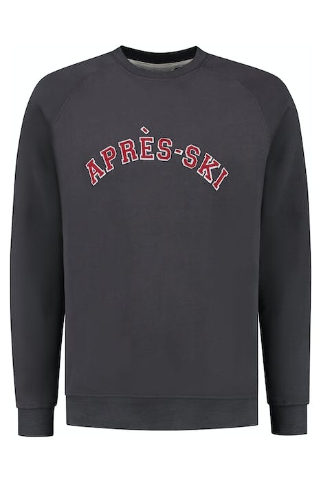 MEN APRES SKI SWEATER DARK GREY 1