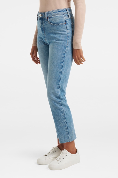 ALECIA HOURGLASS SLIM JEAN MID BLUE 4