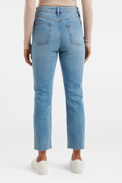 ALECIA HOURGLASS SLIM JEAN MID BLUE 2