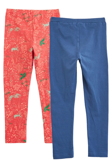 JENNA JERSEY LEGGINGS 2 PACK PINK MLT 2