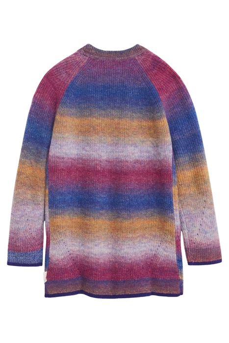 SPACE DYE KNITTED TUNIC PINK MULTI 2