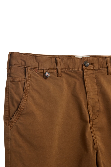 SUTTON  CHINO SHORT MID BROWN 3