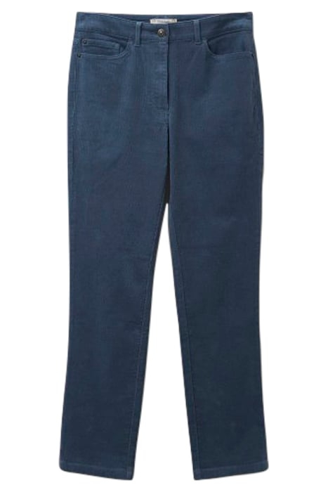 BROOKE STRAIGHT CORD TROUSER  BLUE 1