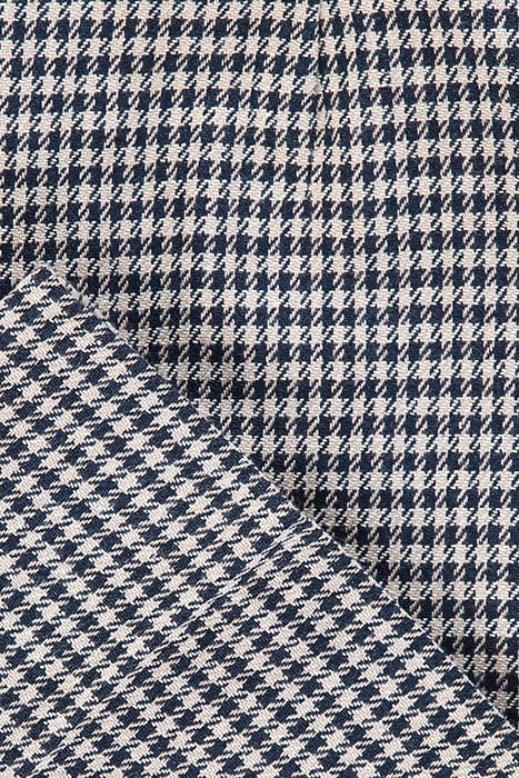 GAIO 4 PANTALONE VICHY STRETCH NAVY/ECRU 6