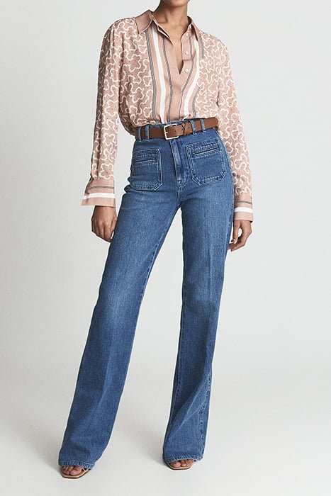 CAMILLA BUTTON-DOWN SHIRT PINK 1